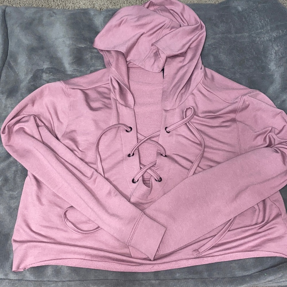 Cropped sweatshirt